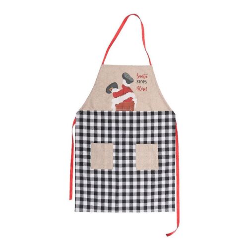 Noël - avec poches - tablier de résistance à l'eau pour la cuisson des cadeaux de vacances Noël fournitures de cuisine B
