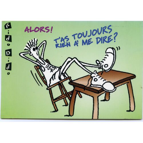 Carte Postale Fido Dido