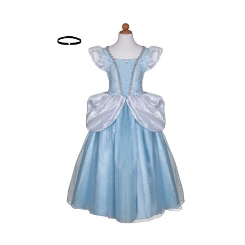 Robe Cendrillon Deluxe Taille 5-6 Ans
