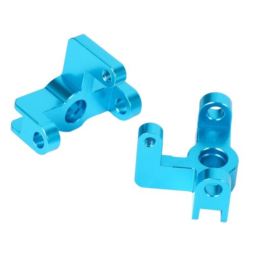 2pcs 1/14 Rc Car Metal Front Hub Carrier Front Wheel Seat Upgrade Parts For 144001 Remote Control M