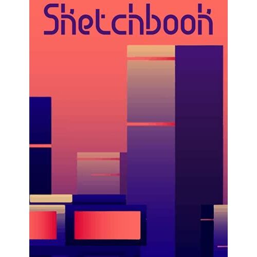 Sketchpad 8.5 Inch " X 11 Inch " ( 21.59 Cm X 27.94 Cm ) , 120 Sheets Sketch Book For Artist Pro & Amateurs | Marker Art, Colored Pencil, Charcoal ... Children, Kids, Boyfriend And Girlfriend