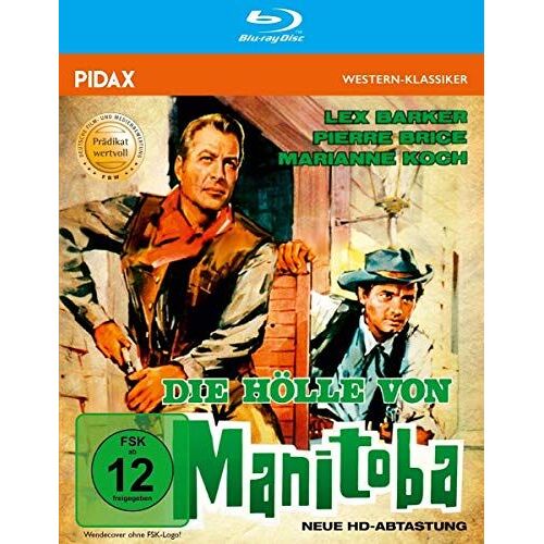 Die Hölle Von Manitoba - Neue Hd-Abtastung / Mit Dem Prädikat Wertvoll Ausgezeichneter Western Mit Lex Barker Und Pierre Brice (Pidax Western-Klassiker) [Blu-Ray]