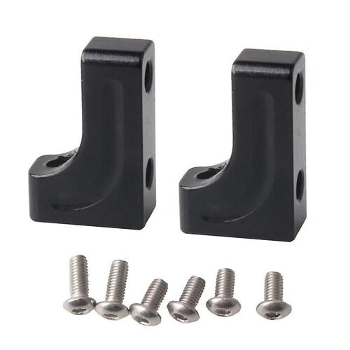 2pcs Metal Servo Mount For Axial Scx10 Wraith Rr10 Capra Smt10 Ax10 1/10 Rc Crawler Car Upgrade Par