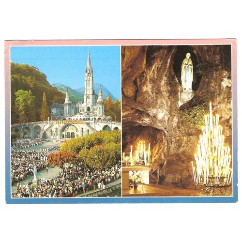 Lourdes La Basilique Et Le Gritte