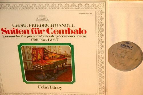 Suite Clavecin 1720 N° 1, 3, 6 & 7 - Colin Tilney