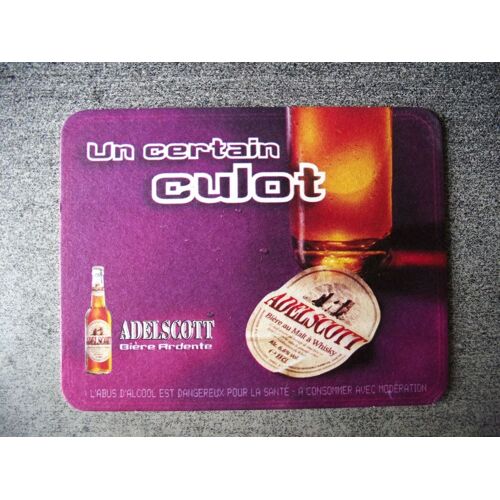Sous-Bock Un Certain Culot Adelscott