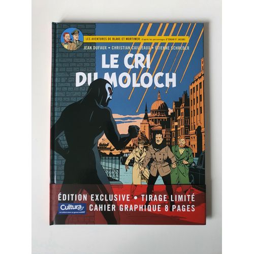 Les Aventures De Blake Et Mortimer Tome 27 - Le Cri Du Moloch - Édition Cultura