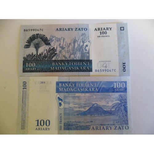 Madagascar 100 Ariary 2004  Unc / Neuf !!
