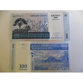 Madagascar 100 Ariary 2004  Unc / Neuf !!