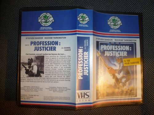 Profession : Justicier - Vhs