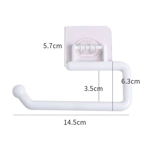 Porte-rouleau de papier toilette, porte-serviettes de cuisine, salle de bain, porte-crochet, organisateur