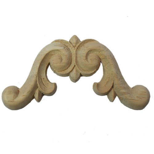 Cadre d'appliques d'angle en bois | Pour meubles de maison, armoire murale, porte, décoration de meuble, moulures, autocollants, Figurine décorative