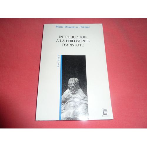 Introduction À La Philosophie D'aristote