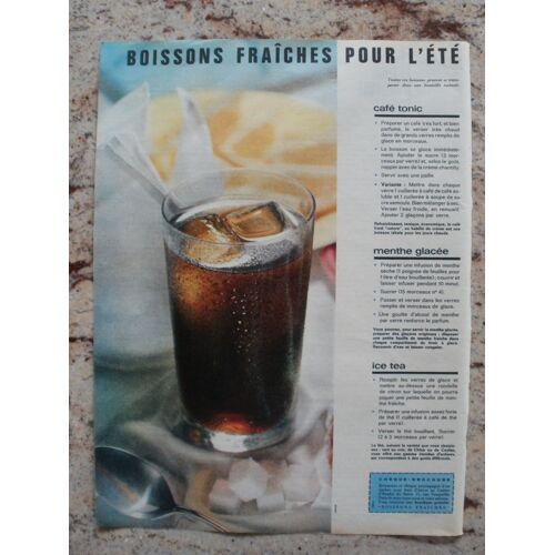 Publicité Ancienne (Juillet 1961) Pour Le" Sucre "