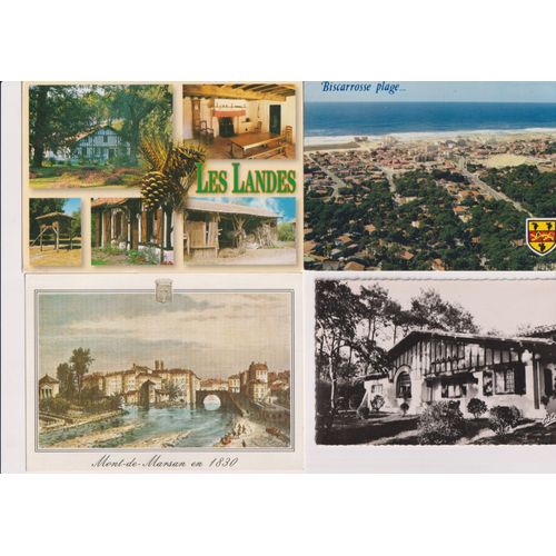 40 - Landes : Lot De 50 Cartes Postales