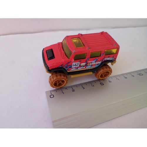 Hummer Rallye Modele Rouge N° 142-Mattel