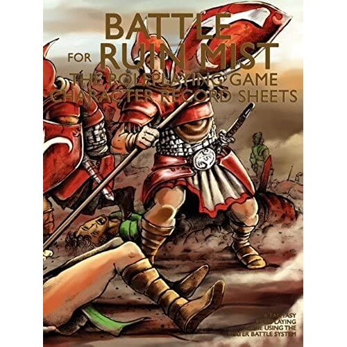 Battle For Ruin Mist Record Sheets For The Roleplaying Game