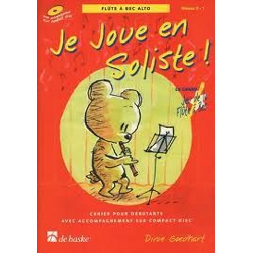 Flute À Bec Je Joue En Soliste + Cd