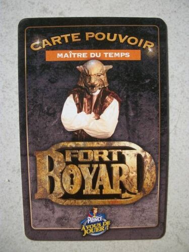 Carte À Jouer Gateaux Prince Fort Boyard - Maître Du Temps