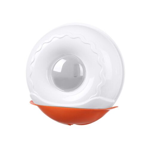 Boîte de rangement murale à couvercle alimentaire, conteneur de stockage de film plastique anti-poussière, sans poinçon, grande capacité pour organisateur de cuisine