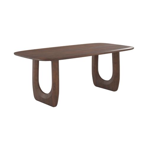 Table Rectangulaire En Bois De Manguier Massif 6 Places