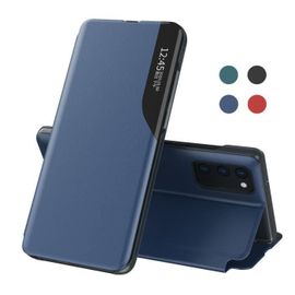 Coque Samsung S20 FE Housse Protection intérieure en PC en cuir Givré Premium Cover étui Pour Samsung Galaxy S20 FE Bleu