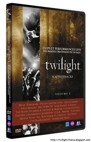Twilight Volume 1 Clips Et Performance Live Des Bandes Originales De La Saga - Dvd