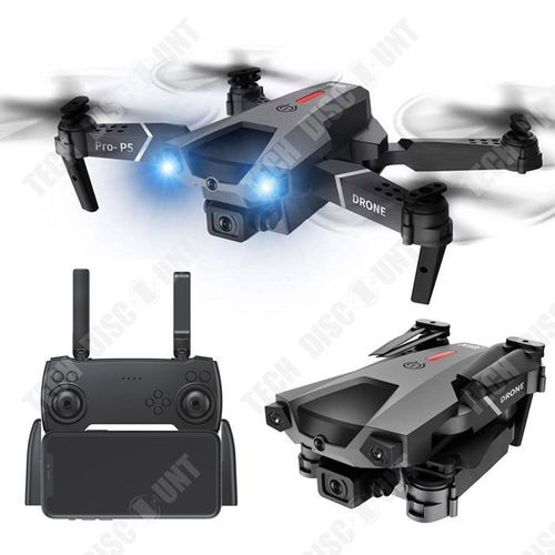 Td Drone Photographie 33,5x33,5cm 500m 2000mah Batterie Caméra 4k Qualité Haute Définition Système Évitement Obstacles Intelligent-Générique