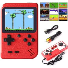 Console De Jeux Portable, Retro Fc Avec 400 Jeux Classiques, Pour 2 Joueurs Meuble Tv, Pour Enfants Garçons Filles Et Adultes