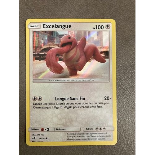 (885) Excelangue 16/18 Pokemon