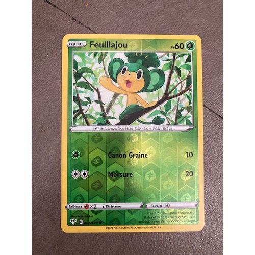 (853) Feuillajou 6/189 Pokemon