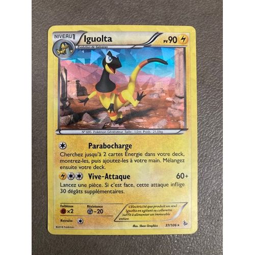 (807) Iguolta 37/106 Pokemon