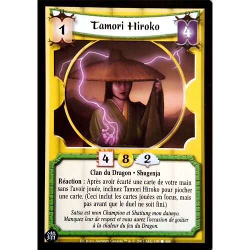 Carte Legend Of The Five Rings : Tamori Hiroko 100/488