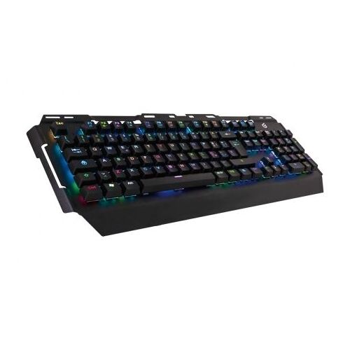 Conceptronic Kronic01 Clavier de jeu mécanique italien RVB rétroéclairé USB 8 touches de programme