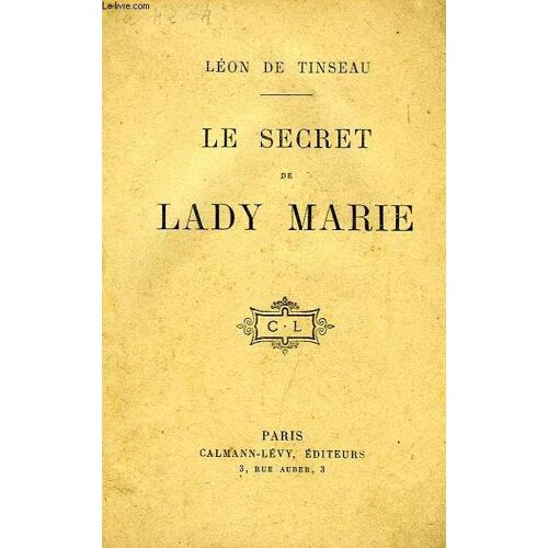 Le Secret De Lady Marie