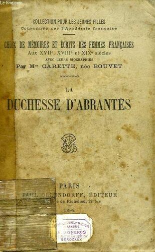 Madame D'abrantes