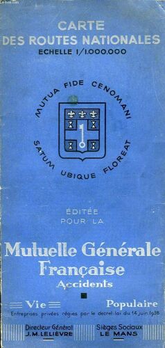 Carte Des Routes Nationales