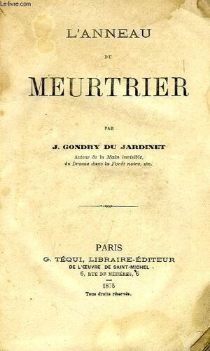 L'anneau Du Meurtrier