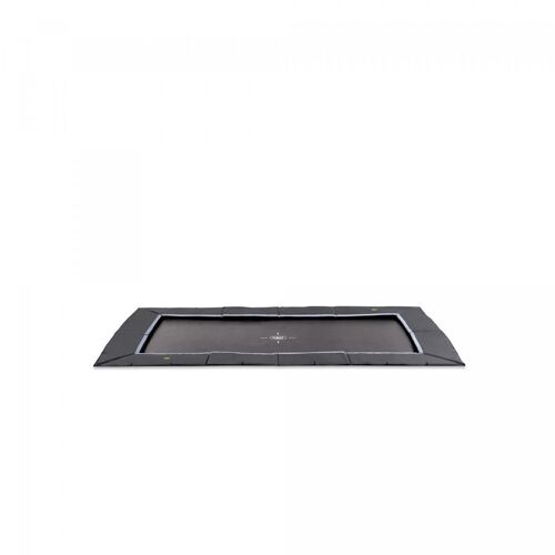 Trampoline Enterré Au Niveau Du Sol Exit Dynamic Sports 275x458cm - Noir