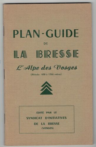 Plan-Guide De La Bresse (L'alpe Des Vosges)