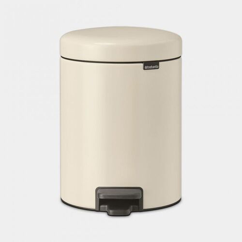 Poubelle à pédale Brabantia newIcon 5 litres - Soft Beige
