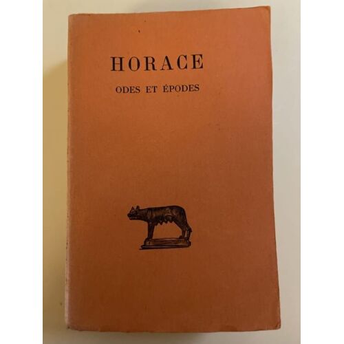 Tome I : Odes Et Épodes