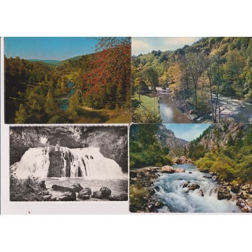 Lot De 50 Cartes Postales De Cascades (France)