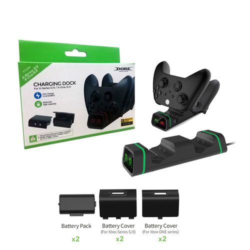 Manette Sans Fil Xbox Series X/S Dual Charge Slim/One X Dual Battery Charging Set X1 Charging Base[1pcs]