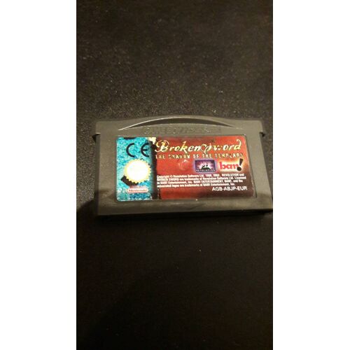 Broken Sword The Shadow Of The Templars Game Boy Advance