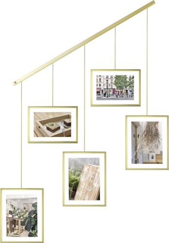 Porte photos escalier 5 cadres Exhibit