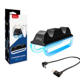 Ps5 Poignée Double Siège Chargeur Ps5 Traîneau Double Chargeur Chargeur Ps5 Jeu Charge Rapide Poignée Siège Chargeur Contact Double Siège Chargeur[1pcs]