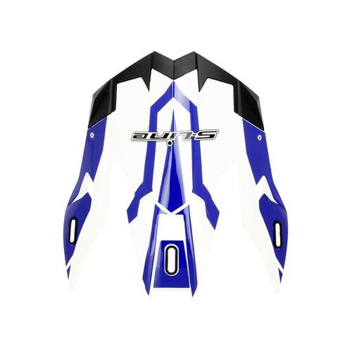 Casquette Pour Casque Cross S820 Blanc Deco Bleue