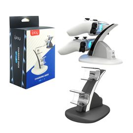 Contrôleur Sans Fil Ps5 Chargeur De Siège Double Contrôleur Ps5 Chargeur De Siège D'avion Avec Indicateur De Lumière Bleue Contrôleur De Jeu Ps5 Chargeur Double[1pcs]
