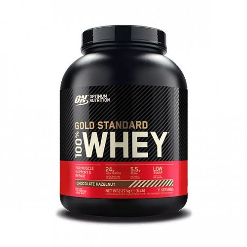 100% Whey Gold (2,27 Kg)|Chocolat Noisette|Whey Protéine|Optimum Nutrition 